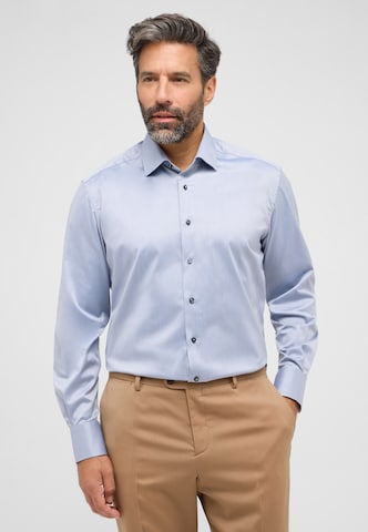 ETERNA Comfort Fit Hemd in Blau: Vorderseite