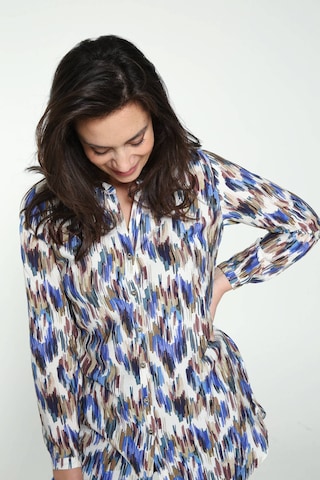 Cassis Bluse in Blau