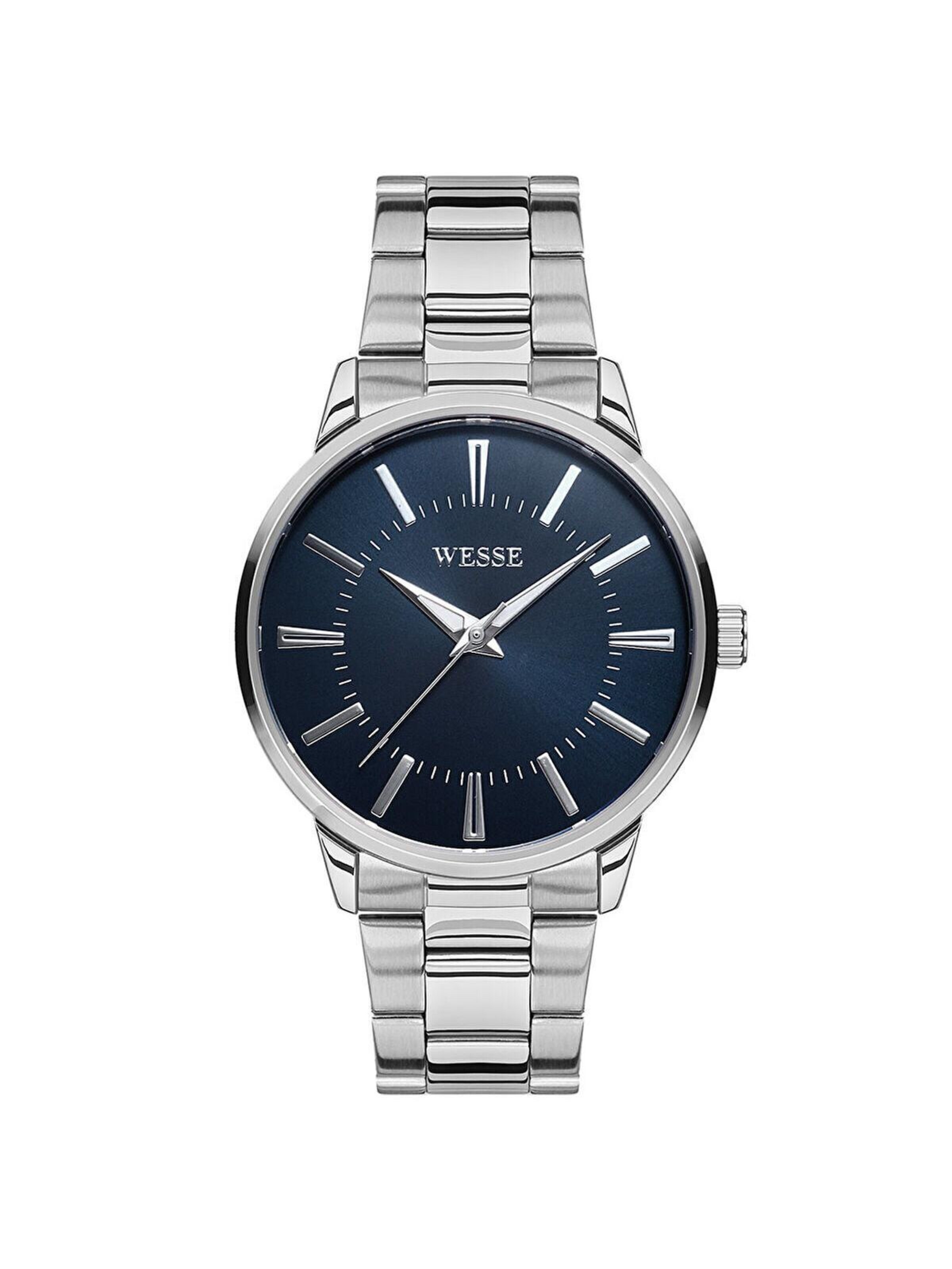 WESSE - Reloj analógico 'WWG203804' en plata: frente