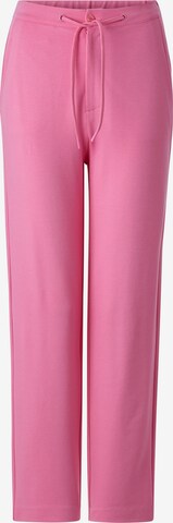 Wide Leg Pantalon Rich & Royal en rose : devant