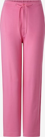 Rich & Royal Wide leg Trousers in Pink: front