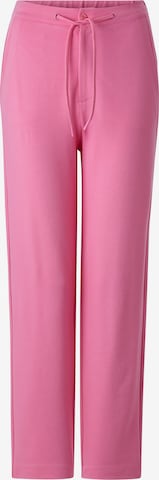 Rich & Royal Wide leg Broek in Roze: voorkant