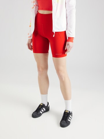 Röhnisch Skinny Sportbroek in Rood: voorkant