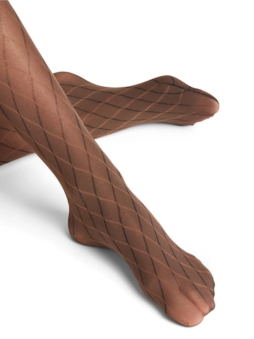 FALKE Strumpfhose 'Intrigue'‌ in Braun