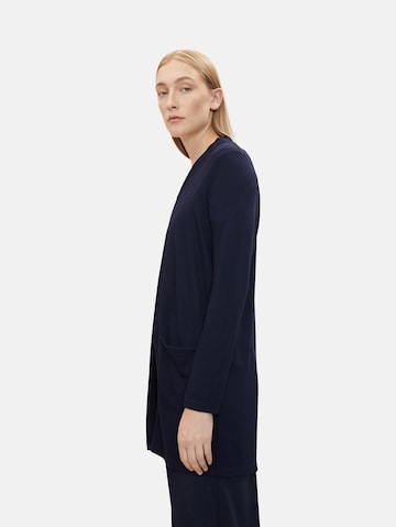 TOM TAILOR Knit Cardigan in Blue