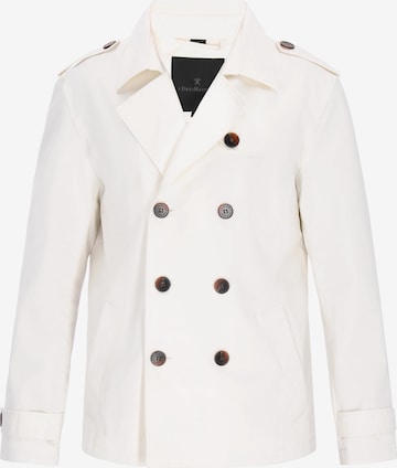 DreiMaster Klassik - Sobretudo meia-estação em branco: frente