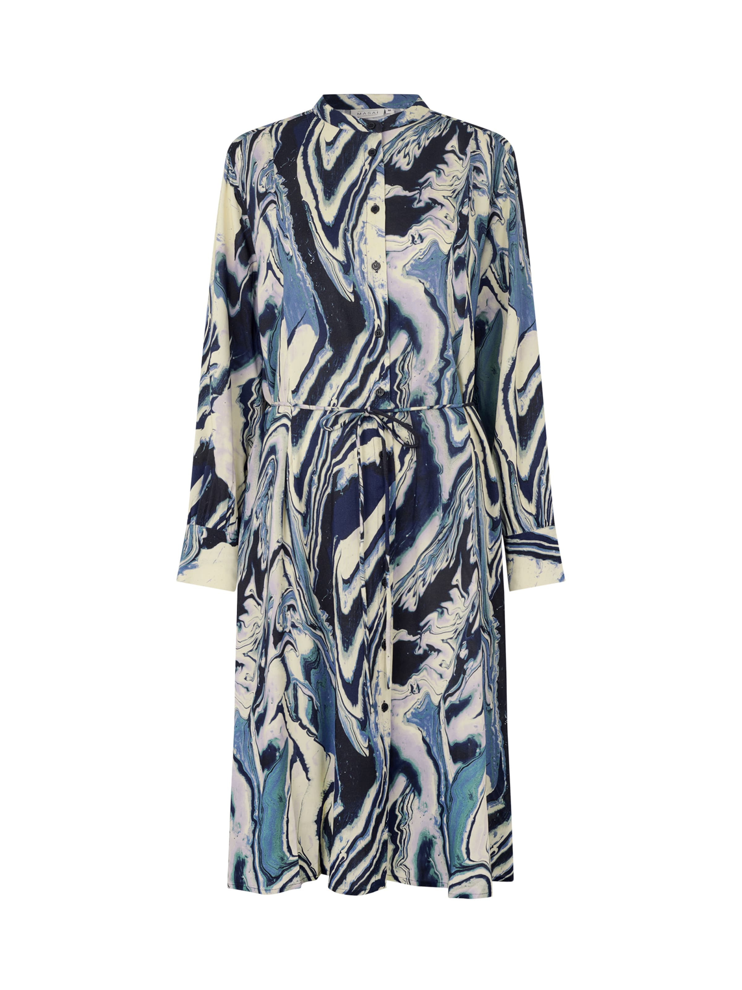 Masai Blousejurk 'Neile' in Blauw: voorkant