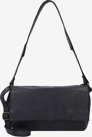 Harold's Shoulder Bag 'Submarine' in Black: front