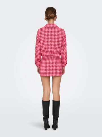 Veste mi-saison 'ONLKIMMIE' ONLY en rouge