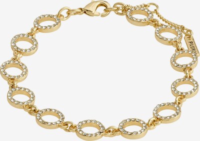 Pilgrim Armband in gold / transparent, Produktansicht