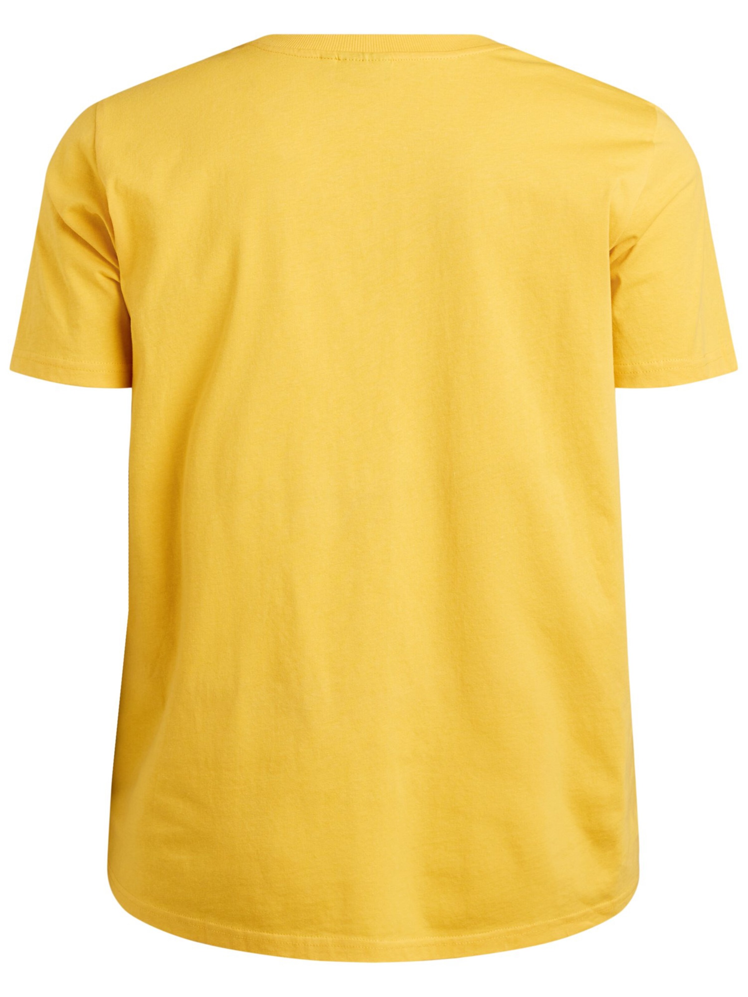 Zizzi - Camiseta 'VCHARLIN' en amarillo