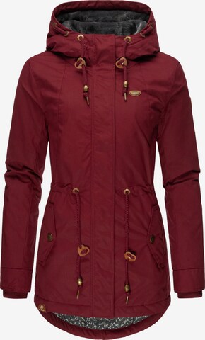 Ragwear Winterjacke in Rot