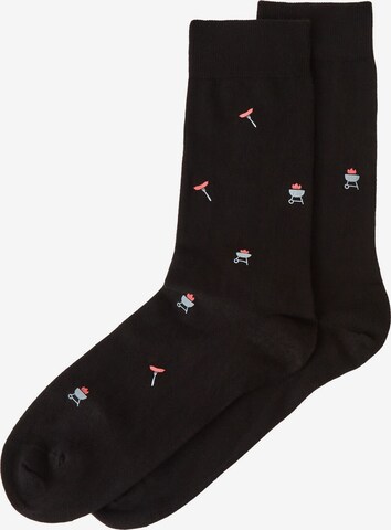 CALZEDONIA Socks in Black: front