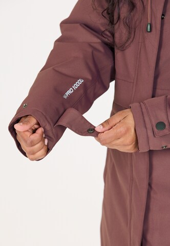 Whistler Outdoor jacket 'Mullie V2' in Brown