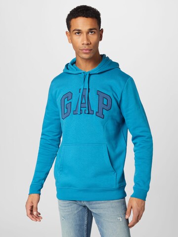 GAP Sweatshirt 'HERITAGE' in Blau: predná strana