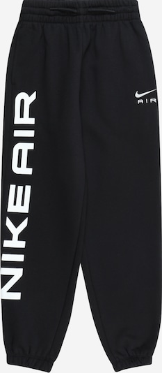 Nike Sportswear Hose 'CLUB FLC AIR' in schwarz / weiß, Produktansicht