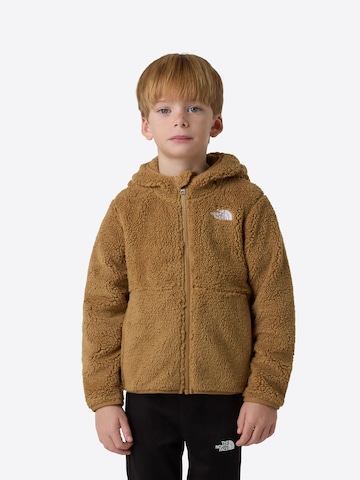 THE NORTH FACE Funktionsfleecejacke 'CAMPSHIRE' in Braun: Vorderseite
