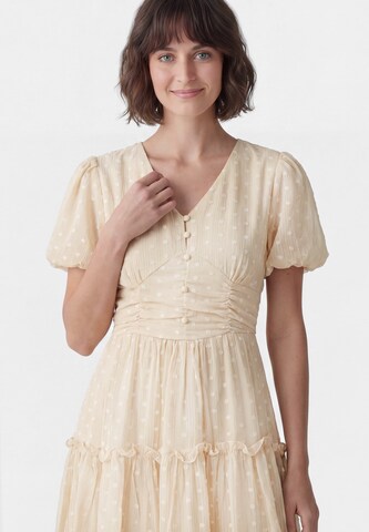 Robe Usha en jaune
