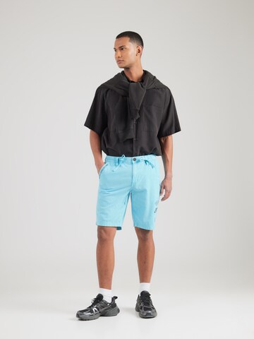 CAMP DAVID Regular Pants in Blue