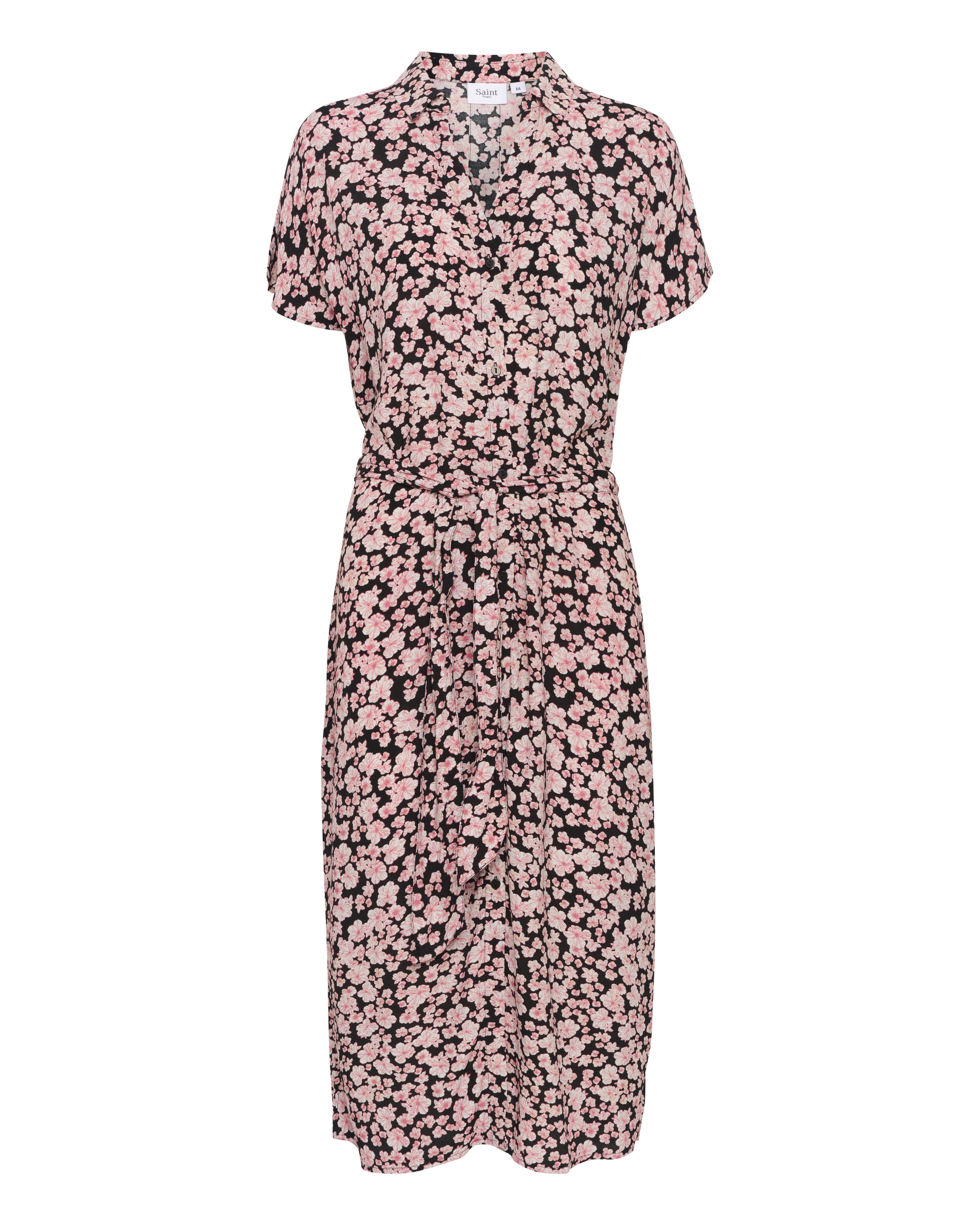 Robe-chemise 'BlancaSZ' SAINT TROPEZ en noir : devant