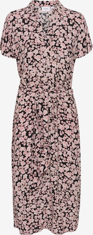 SAINT TROPEZ Blusekjole 'BlancaSZ' i sort: forside