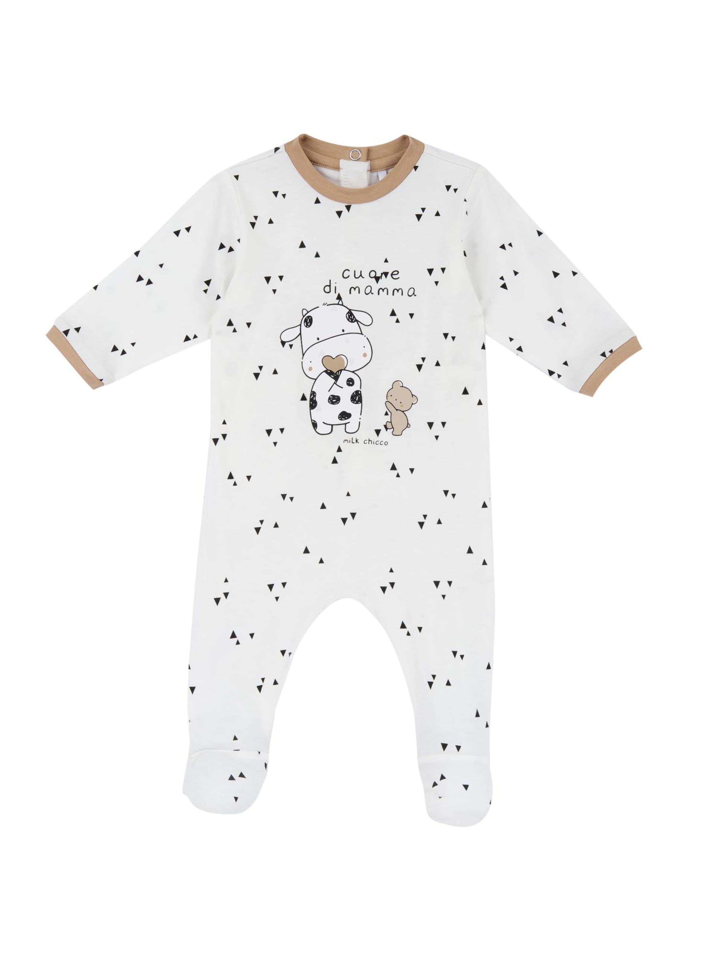 Chicco Yöpuku värissä valkoinen: etupuoli