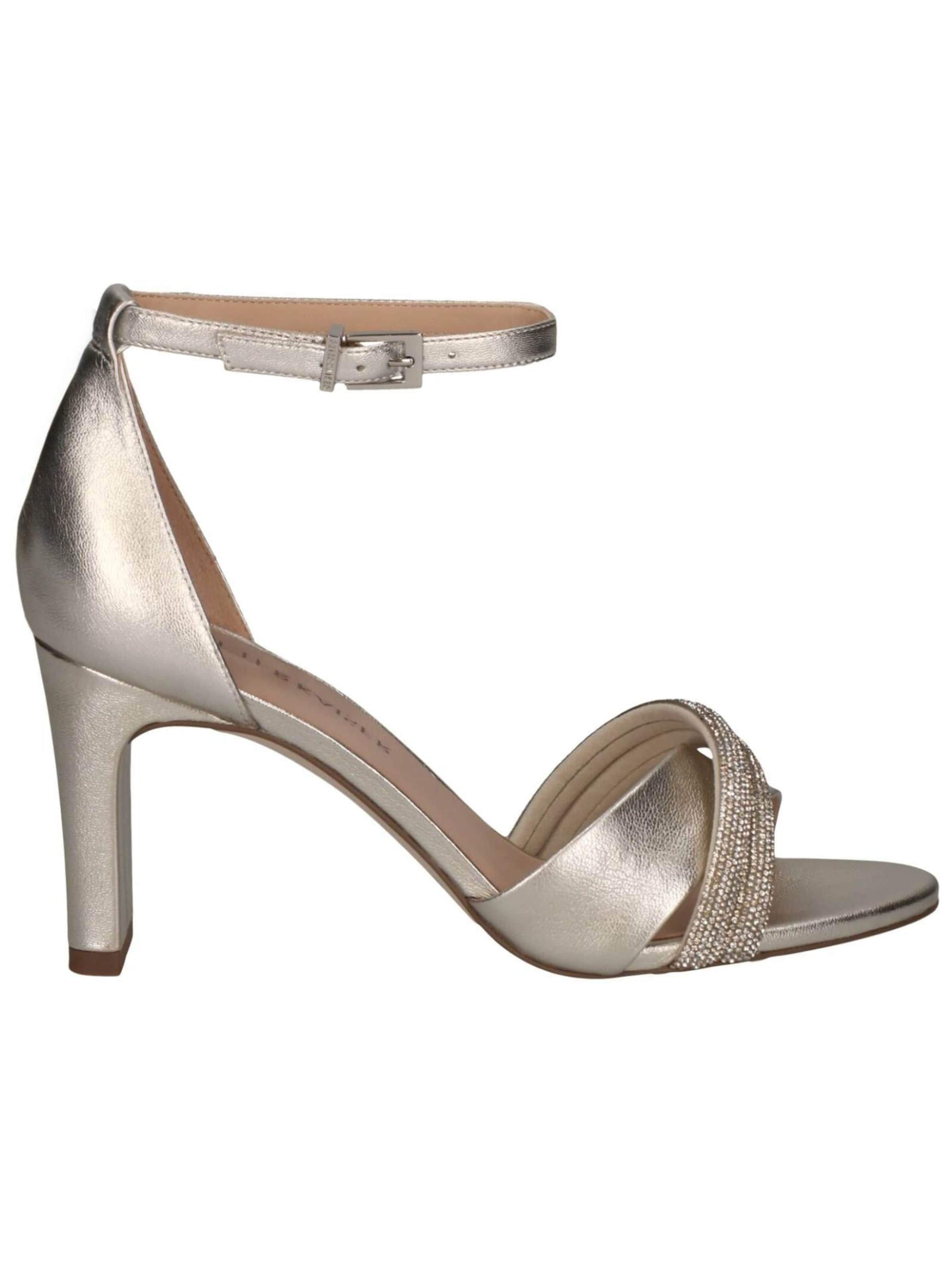 Sandalo con cinturino di PETER KAISER in oro