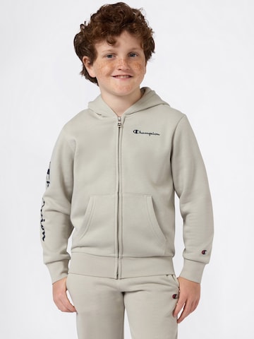 Champion Authentic Athletic Apparel Sweatjacka i grå: framsida