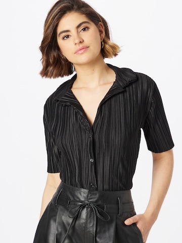 Warehouse Bluse i sort: forside