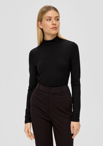 s.Oliver Shirt in Schwarz: Vorderseite
