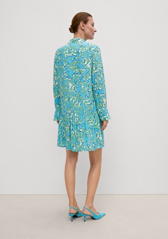 COMMA Kleid in Blau: Rückseite