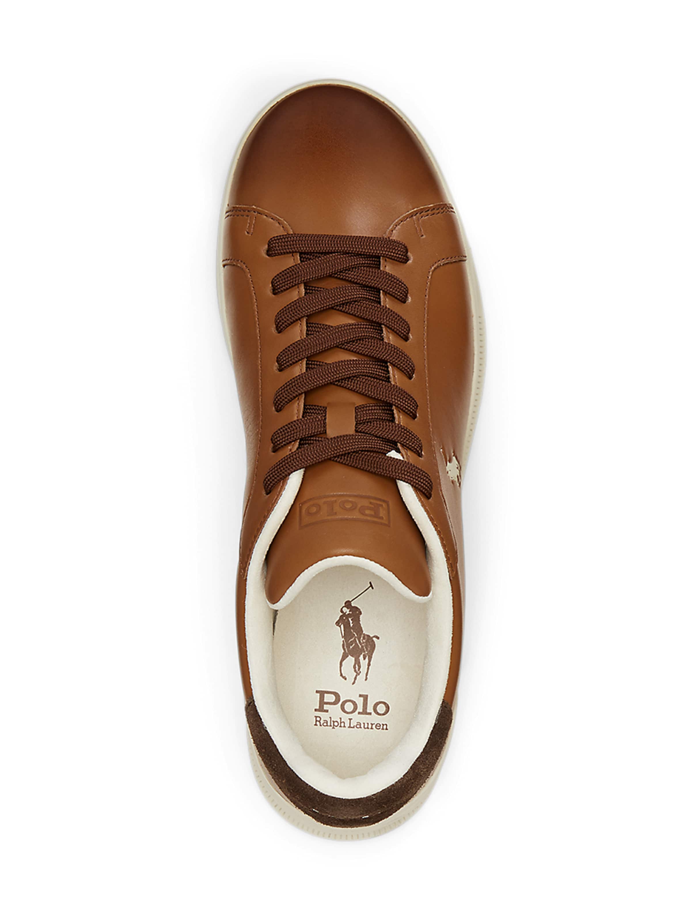 brūns Polo Ralph Lauren Zemie brīvā laika apavi