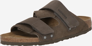 BIRKENSTOCKNatikače s potpeticom - siva boja: prednji dio