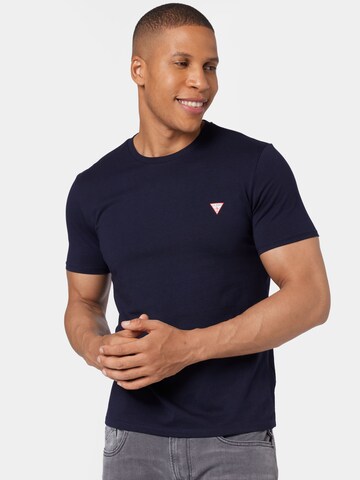GUESS Shirt 'Core' in Blue: front