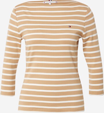 T-shirt 'New Cody' TOMMY HILFIGER en beige : devant