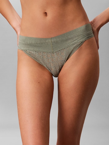 Slip Calvin Klein Underwear en vert