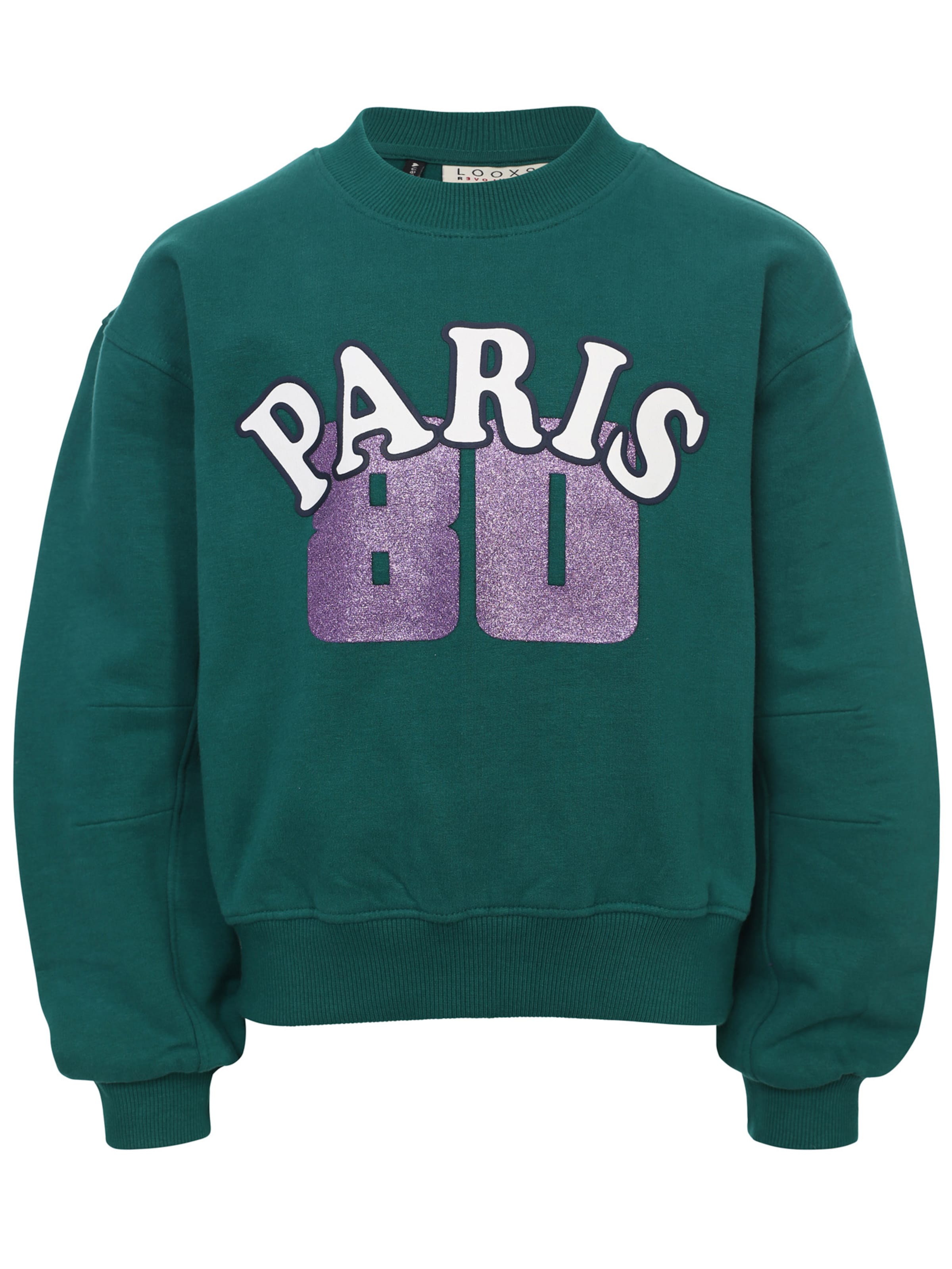 Looxs Revolution Sweatshirt in Groen: voorkant