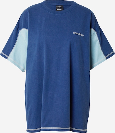 iets frans T-Shirt in blau / hellblau, Produktansicht
