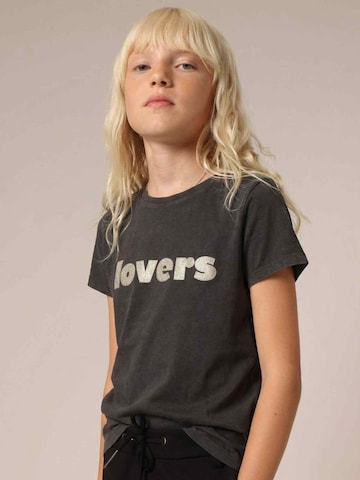 T-Shirt 'Lolover' Deeluxe en gris : devant