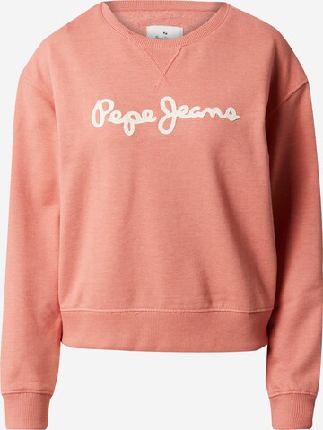 Pepe Jeans Sweatshirt 'NANETTES' in Orange: predná strana