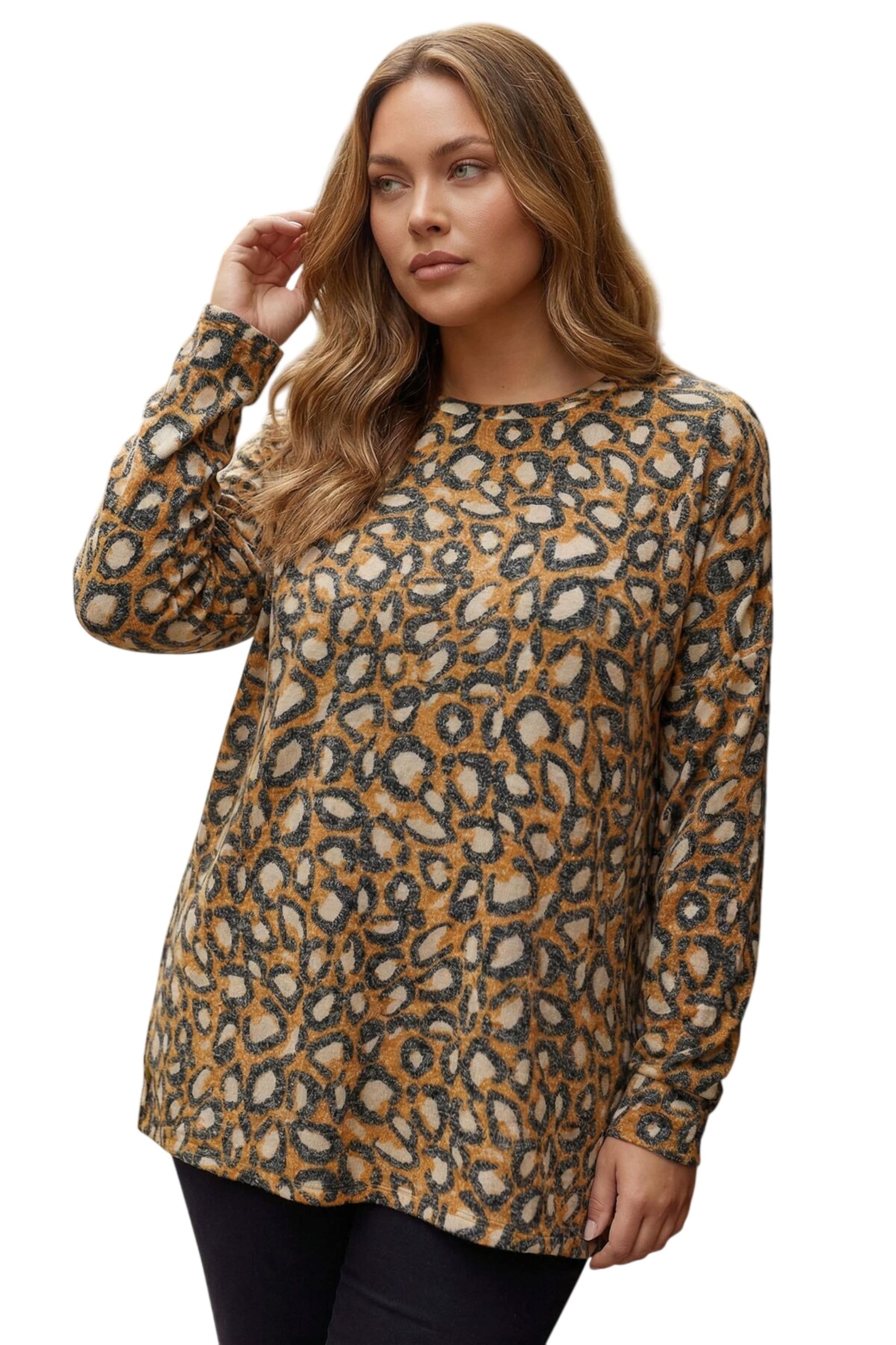 Pull-over Stil Diva en noir : devant