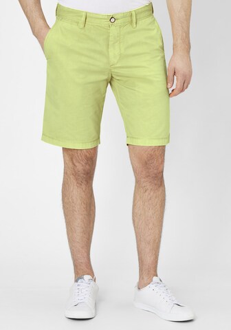 REDPOINT Regular Chino Pants in Yellow: front