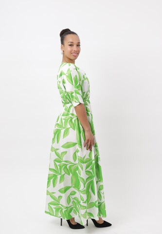 Elara Dress in Green