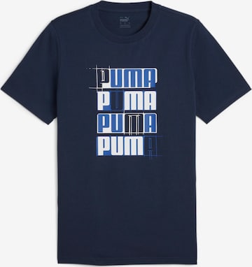 PUMA Funktionsshirt in Blau: Vorderseite