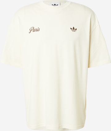 ADIDAS ORIGINALS Футболка 'PARIS' в Белый: спереди