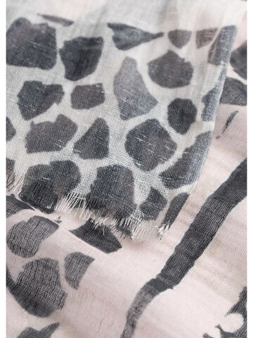 CODELLO Schal mit Animal-Muster-Mix in Schwarz