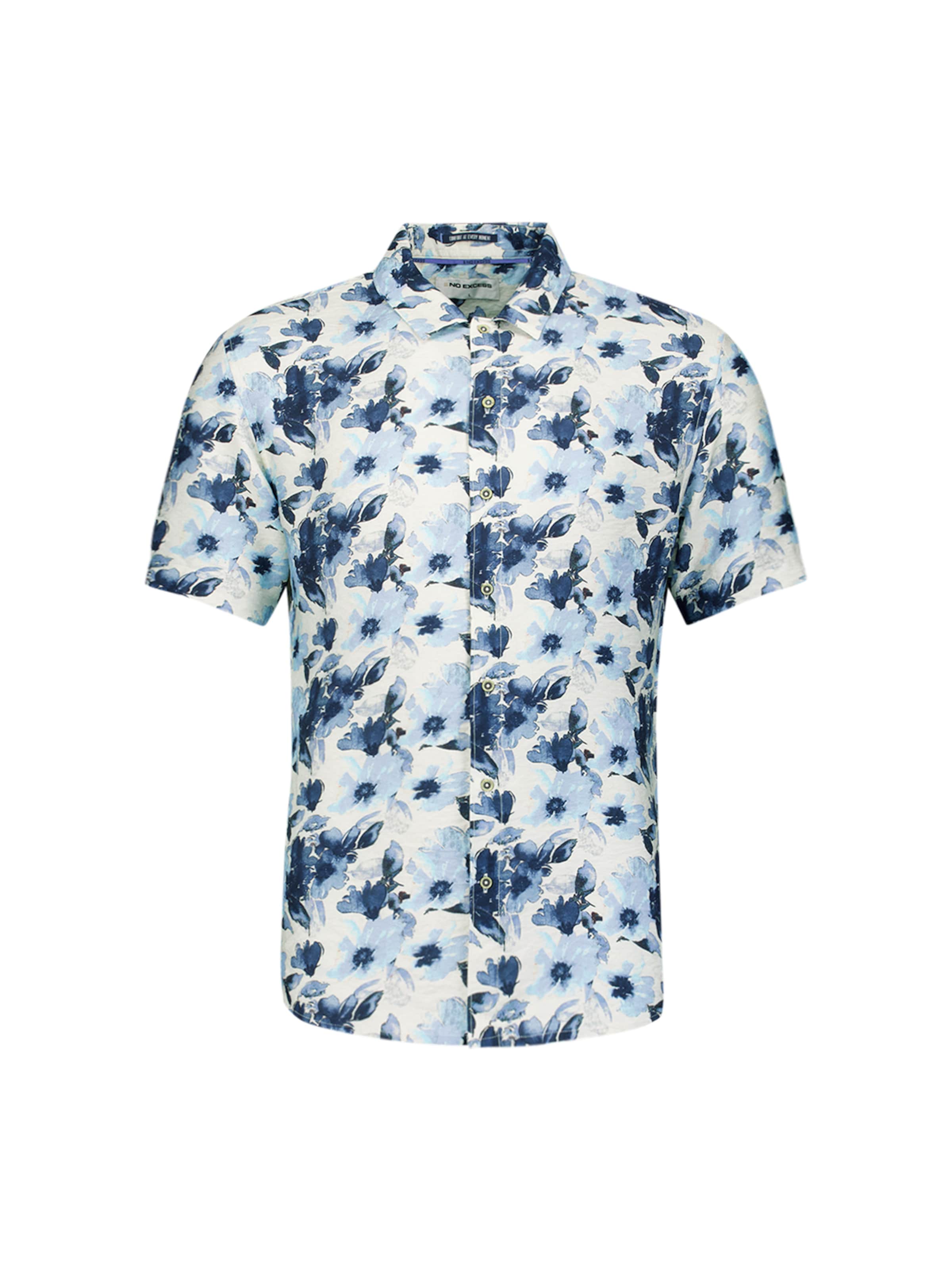 No Excess Hemd in Blau: Vorderseite