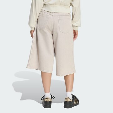 ADIDAS ORIGINALS Wide leg Jeans in Grijs