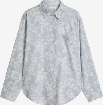 Marc O'Polo Bluse in Blau: Vorderseite