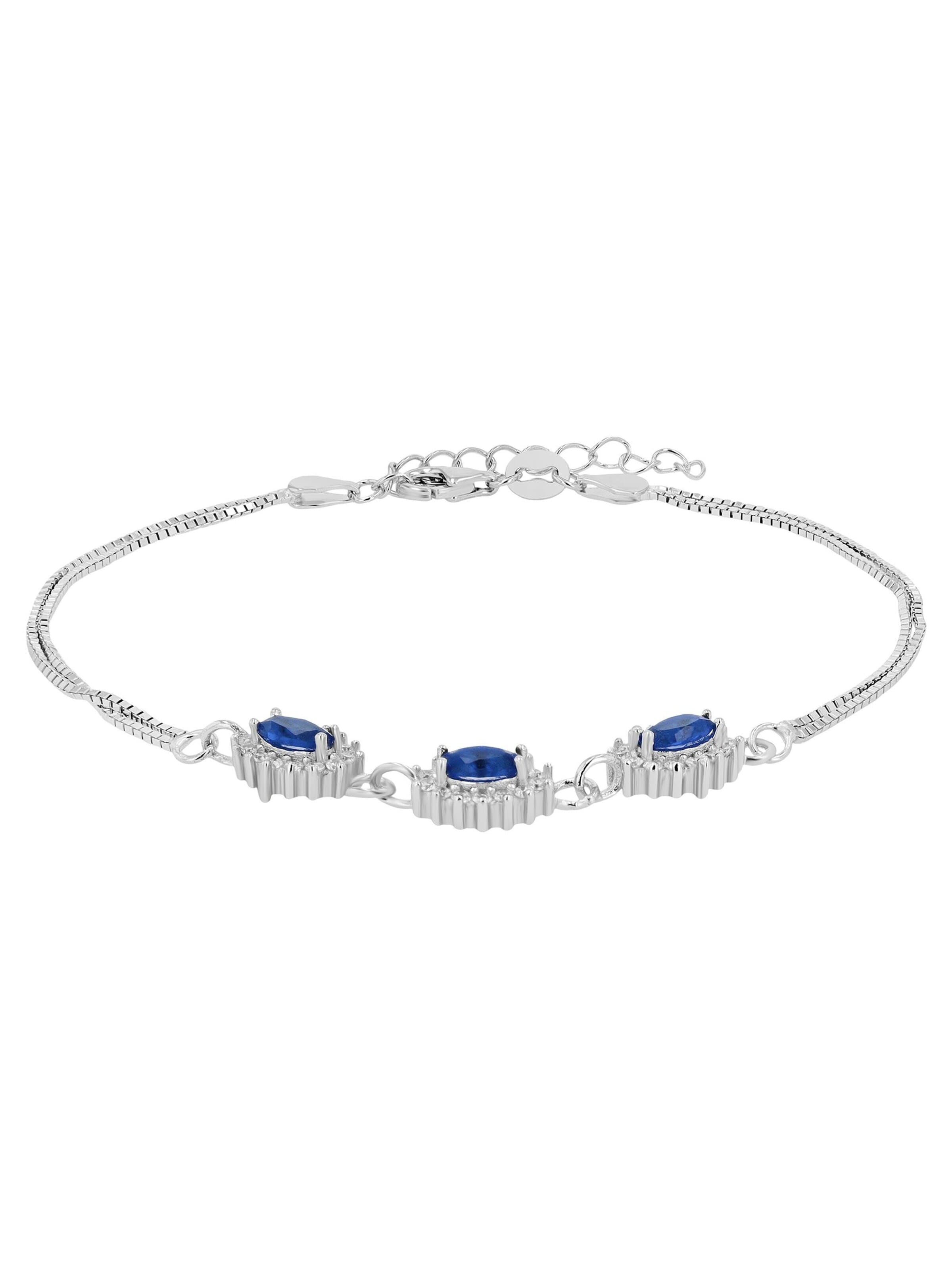 Akzent Bracelet 'Astara, 925 Sterlingsilber, langlebig' in Silver